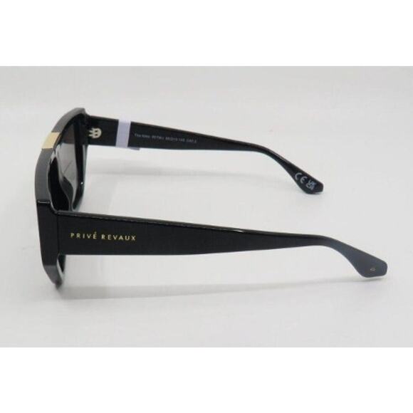 NEW Prive Revaux The Nikki Polarized Caviar Black/Grey Gradient Sunglasses - Picture 4 of 7